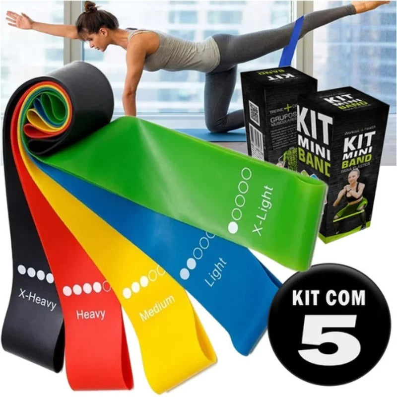 X-LIGHT KIT 5 FAIXAS ELÁSTICAS