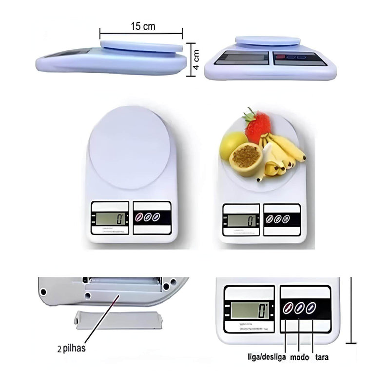 BALANÇA DIGITAL DE ALIMENTOS