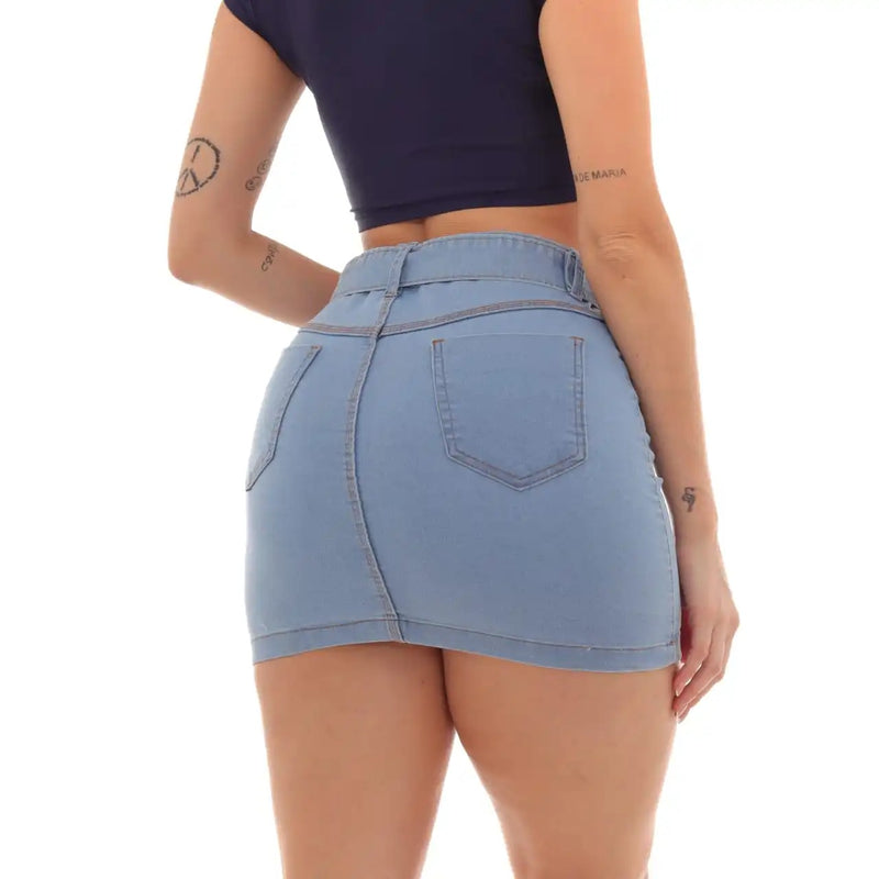 CONFOR MINI SAIA FEMI JEANS PREMIUM