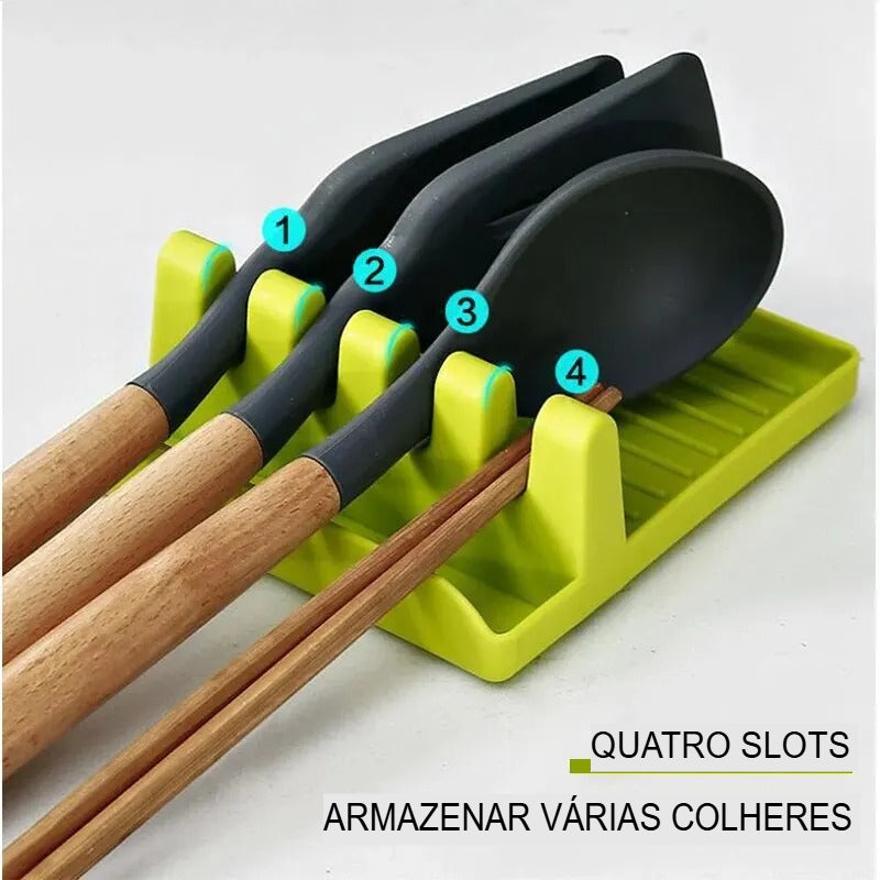 DESCANSO DE TAMPAS E UTENSÍLIOS