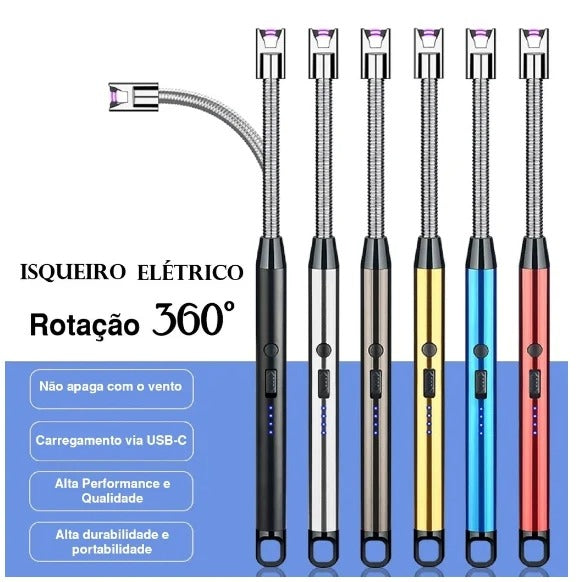 ISQUEIRO ELETRÔNICO USB